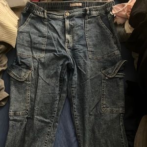 jean cargo pants